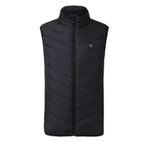 

Topgear solid color winter USB downlook men heating padded vest workwear jacket