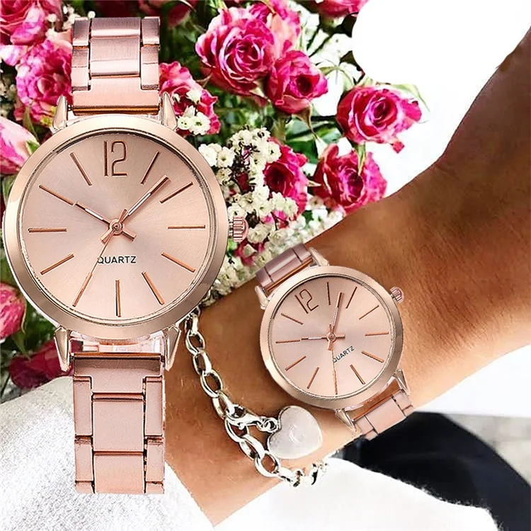 

Wholesale Fashion Lady Watches Quartz Clock Dial Simple Women's Watch, Picture