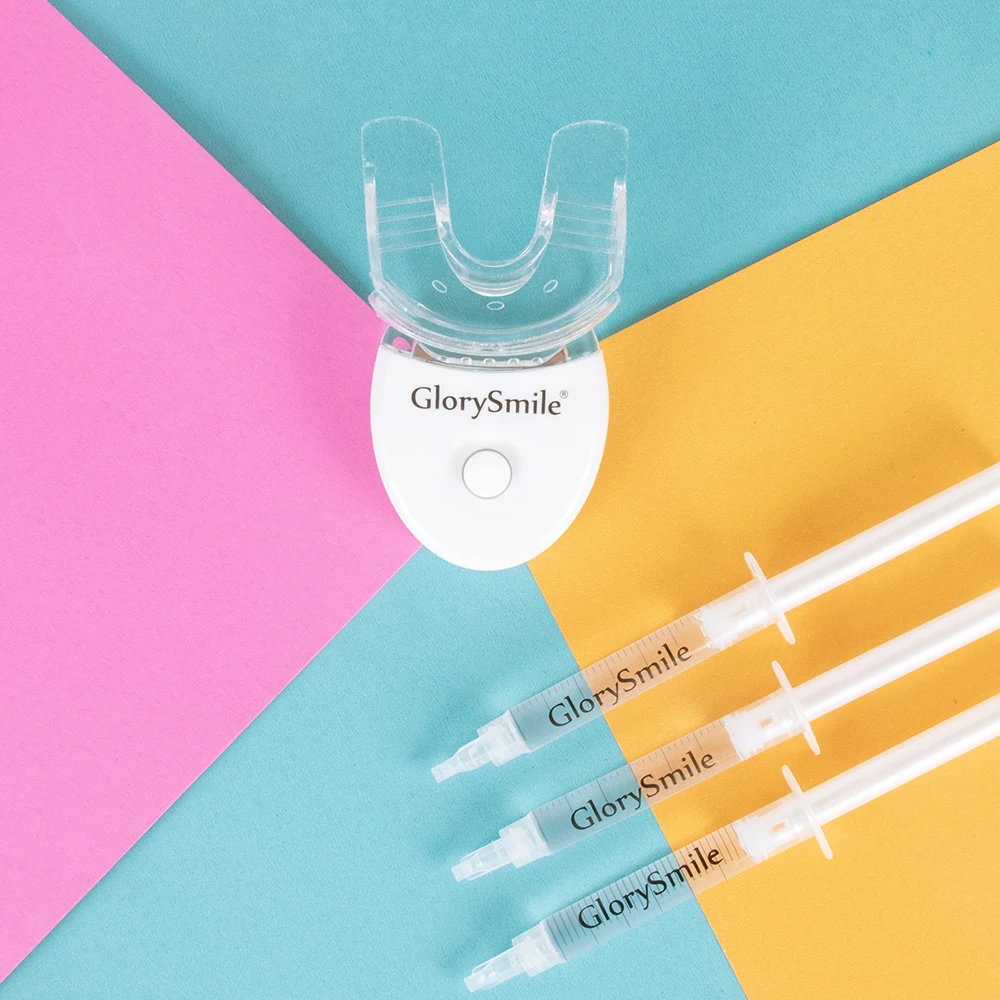

customize device led teeth whitening with 3*2ml gel pen cold blue light