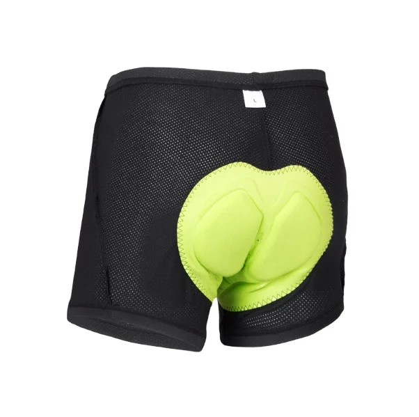 

LAMEDA Competetive Price Quality Mens Padded Cycling Underwear without Seams, Black