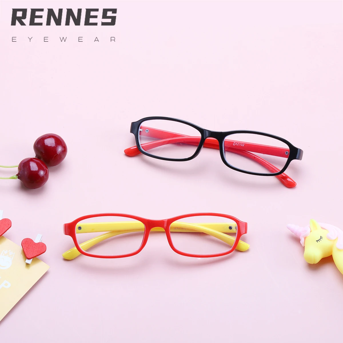 

RENNES Manufacturers wholesale kids glasses frames children's fashion learning kids blue light glasses
