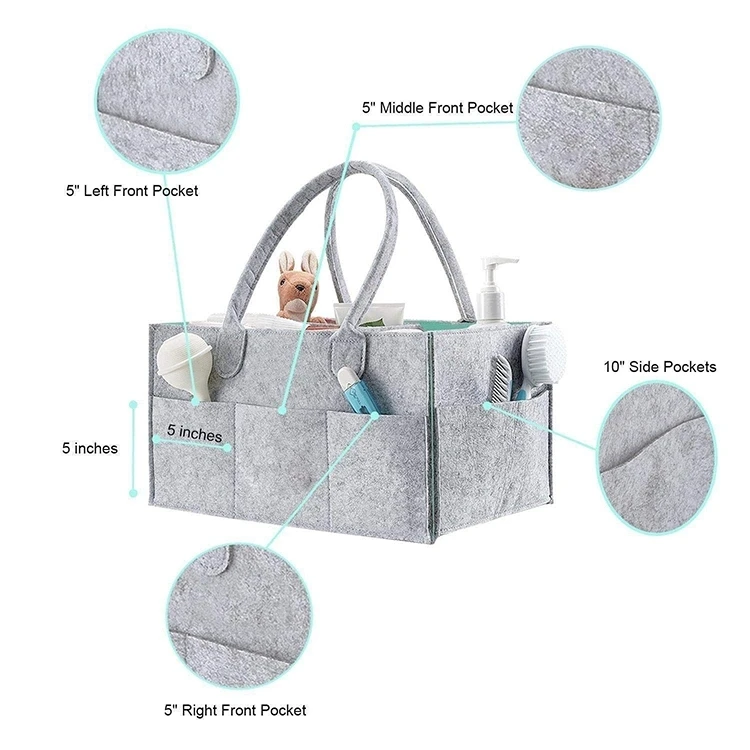 

TDC-A008 mummy diaper bag caddy organizer nappy caddy, Customized colors