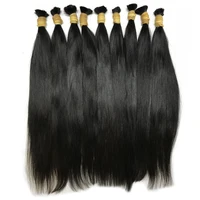 

Becus hair raw unprocessed 100% virgin wholesale bulk hair extensions virgin brazilian and peruvian hair bulk