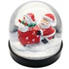 Handcraft Santa Claus Glass Crystal Snow Ball Resin Christmas Souvenirs , Christmas Presents Gift Crafts