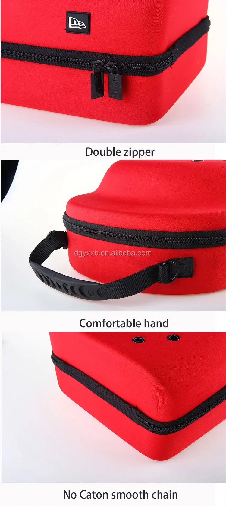 Custom Printed Fashional Sport Cap Carrier Case Baseball Hat Travel Bag