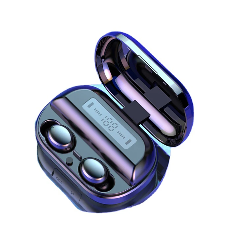 

V11 Waterproof Digital Display TWS Super Bass Gaming Earphones Headphones Wireless Earbuds