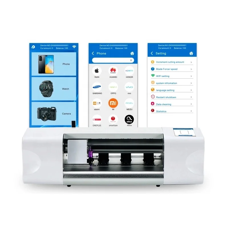

Plotter Mobile Front and Back Skin Making Machine