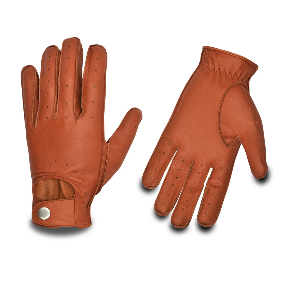 
Custom made deerskin leather dress gloves | Fashion simple dress gloves 