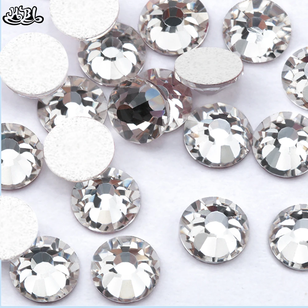

Factory High Quality SS16 Non Hotfix Crystal Ab Color Non Hotfix Crystal Flatback Rhinestone Non Hot Fix Stone Crystals