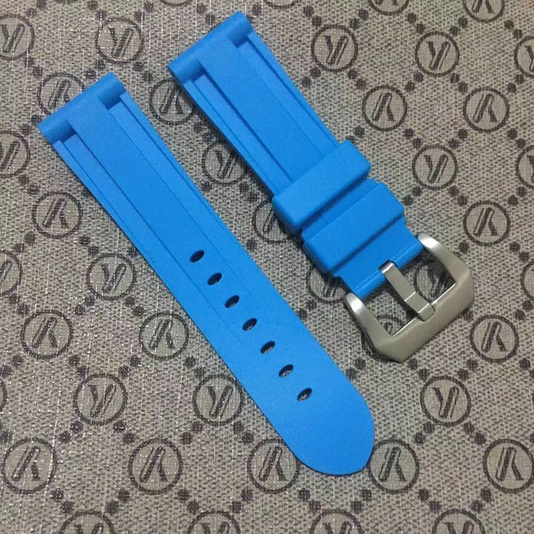 

Silicone Strap For Apple Watch Band 42mm 38mm 44mm 40mm Strap Rubber, Sky blue