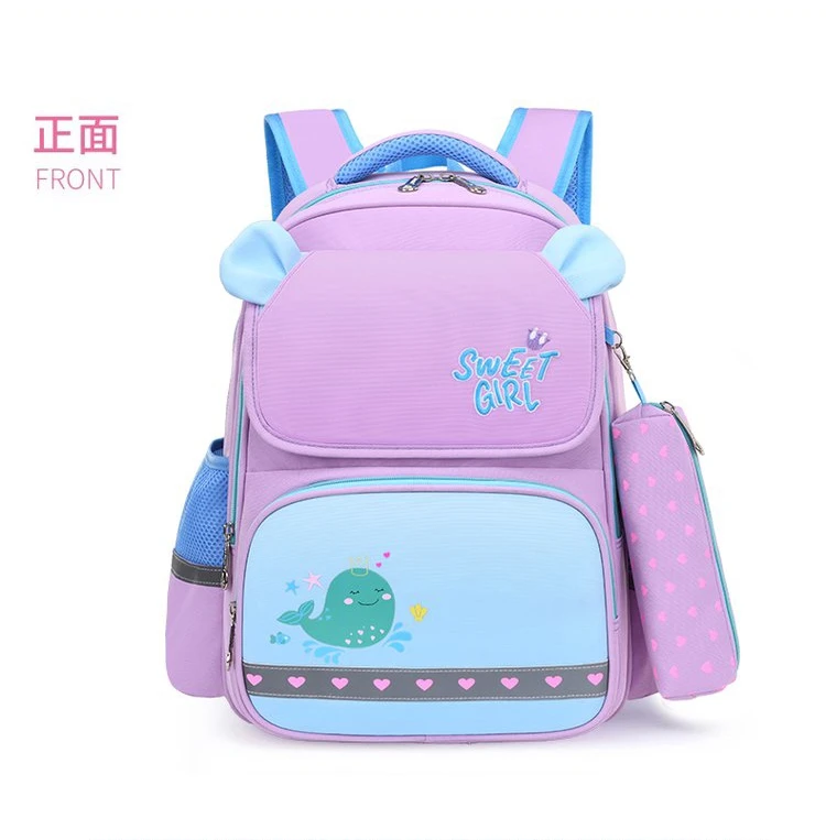 

Custom Logo fashion Kids Kindergarten Cartoon Cute School Bags for Girls Primary Students, Any color from our color card