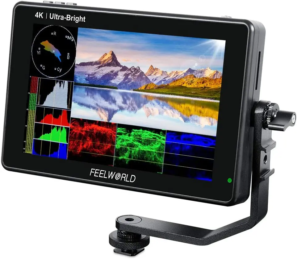 

FEELWORLD LUT7S SDI 7 Inch 2200Nit Ultra Bright TouchScreen DSLR Camera Field Monitor With Waveform