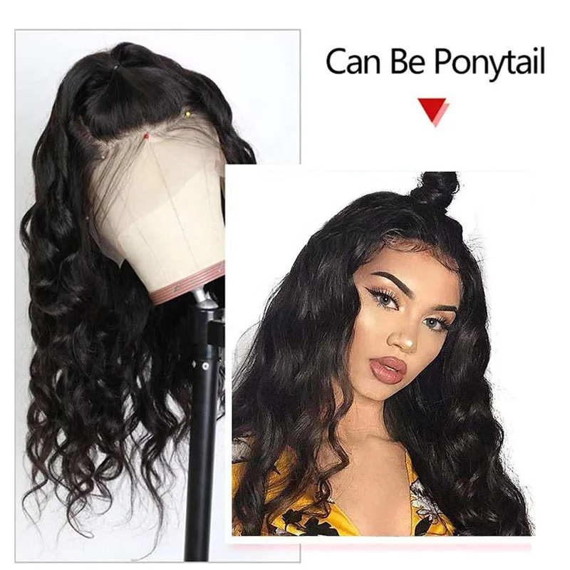 

Cheap Wholesale Hair Wigs Human Lace Front Closure Body Wave Full Virgin Brazilian Cuticle Aligned Lace Closure Human Hair Wig, Natural color