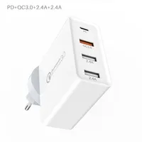 

Newest Universal Charger 4 Usb Port Wall Charger With Quick Charge 3.0 Smart Charger Plate