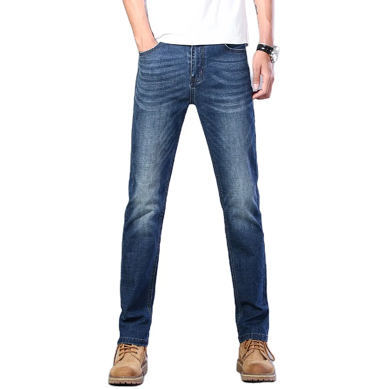 

Men Denim Casual Jeans Stone Washed, Blue