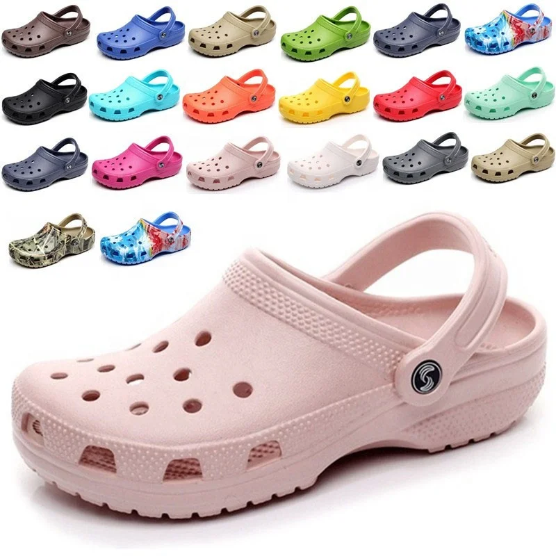 

2020 Child China Logo Croc Shoes Slipper Clogs Manufactures Custom MYCKNE Decorating Yellow Croc Gardening Clogs For W
