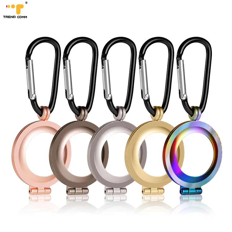 

Hot Selling Metal Airtags Hard Case Luxury Premium For Apple Airtag Keychain