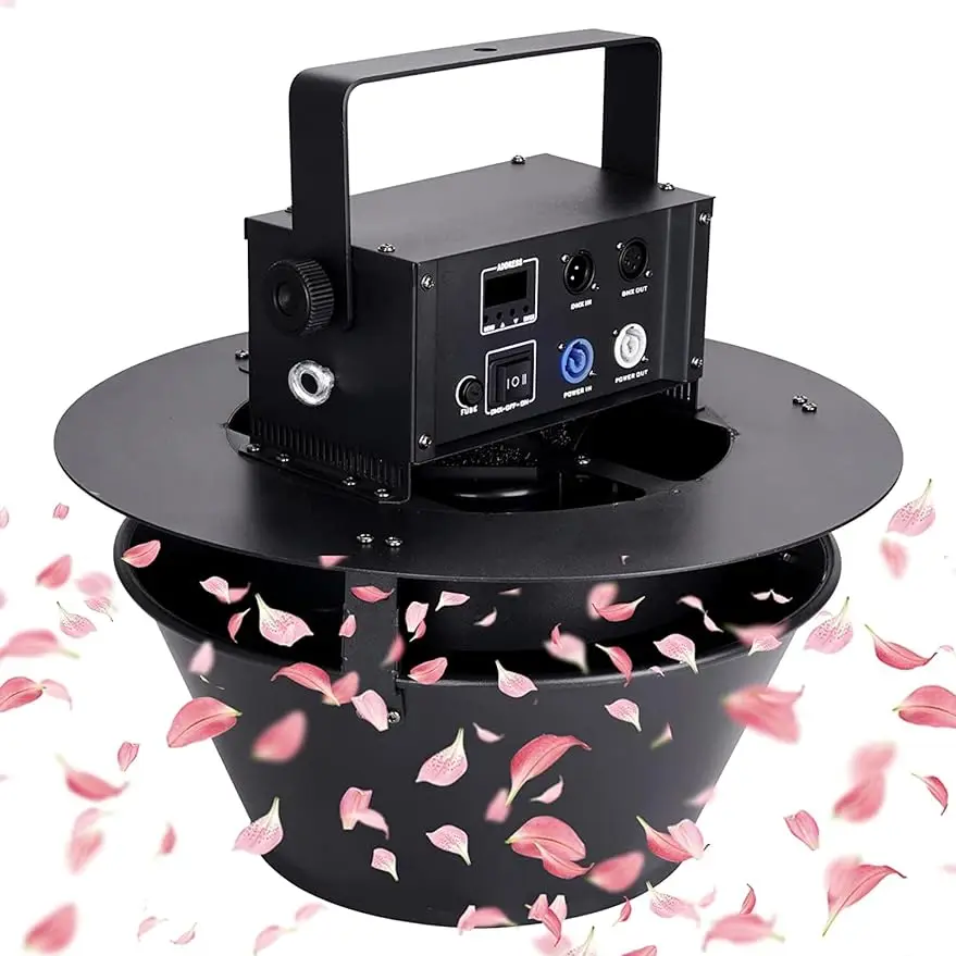 

150w Colorful Paper Mini Swirl Floating Ceiling Confetti Blower Machine For Wedding Party Paper Confetti Machine