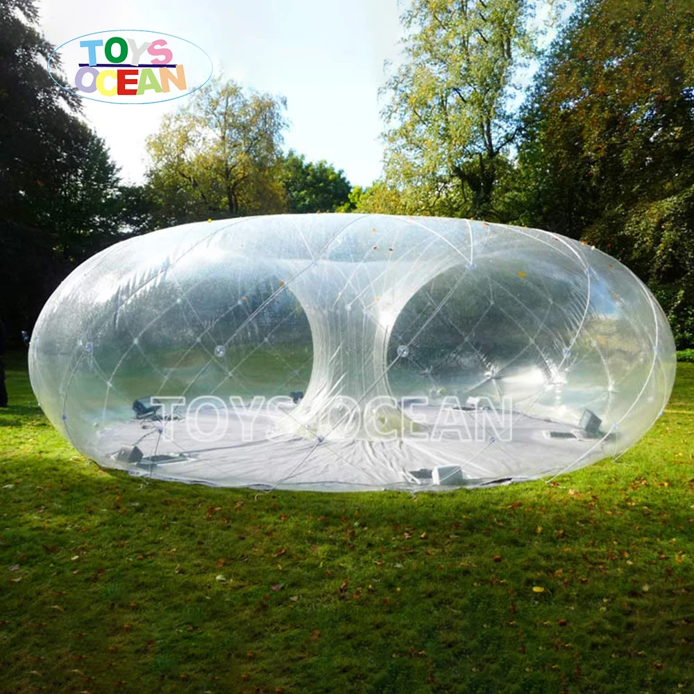 Large Outdoor Inflatable Party Tent Transparent Meeting Event Tent