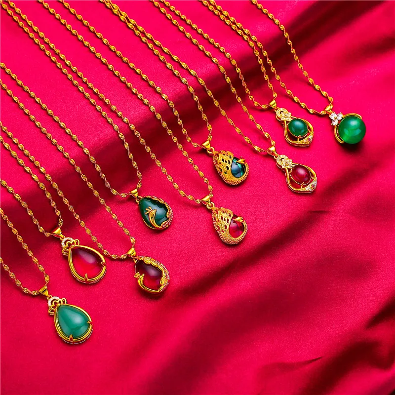 Luxury 24k Gold Plated Opal Pe