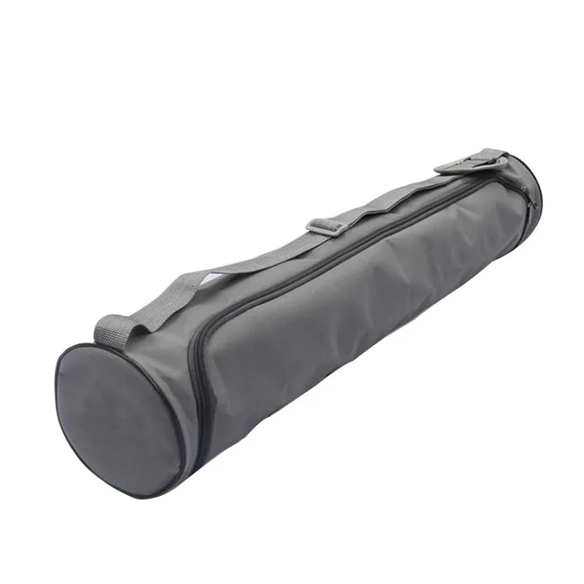 

Wholesale Oxford Polyester Eco-friendly Waterproof Sports Gym Yoga Mat Bags 72x15cm, Gray and custom