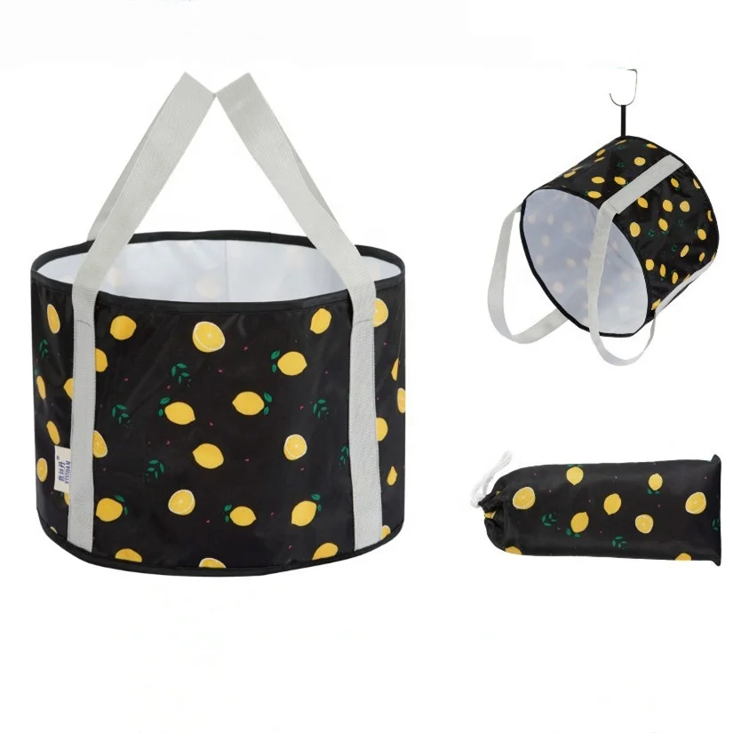 

New arrival foldable basin outdoor travel soak the foot barrels lightweight storage water folding bucket square, 21 color for your option