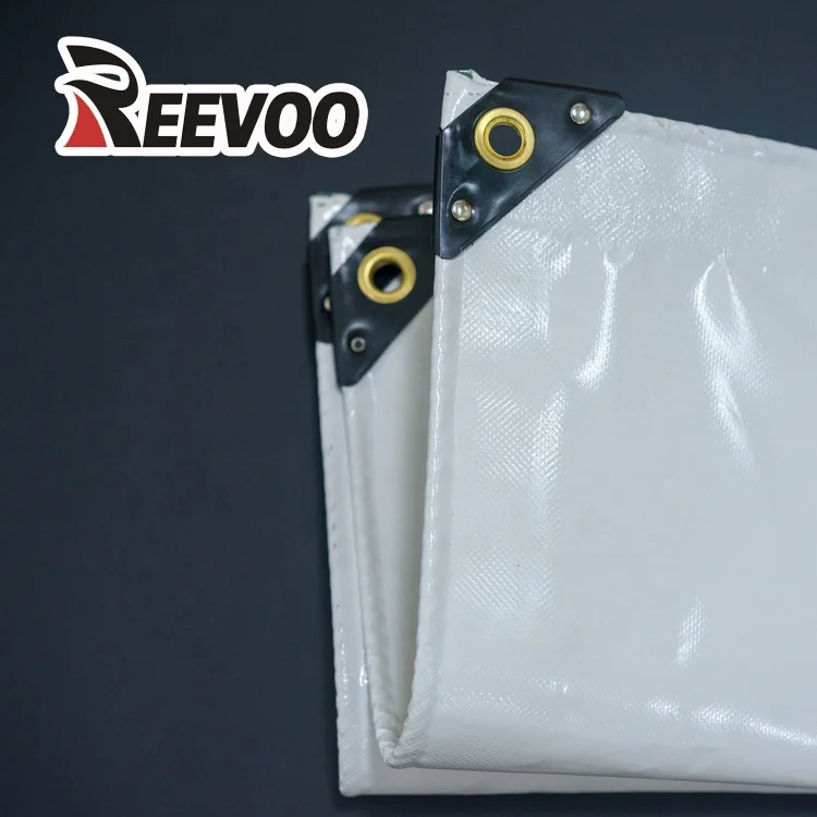 

PVC Tarpaulin Waterproof Heavy Duty Poly Tarp