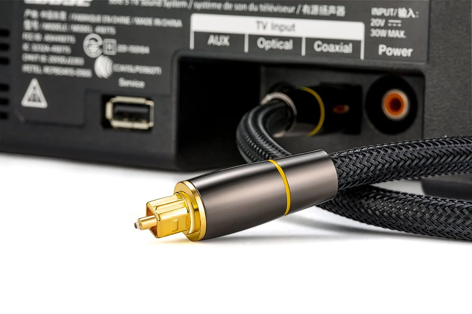 Manufacturer's direct digital optical fiber audio line SPDIF output line 5.1 channel power amplifier audio fiber connection line - ANKUX.COM