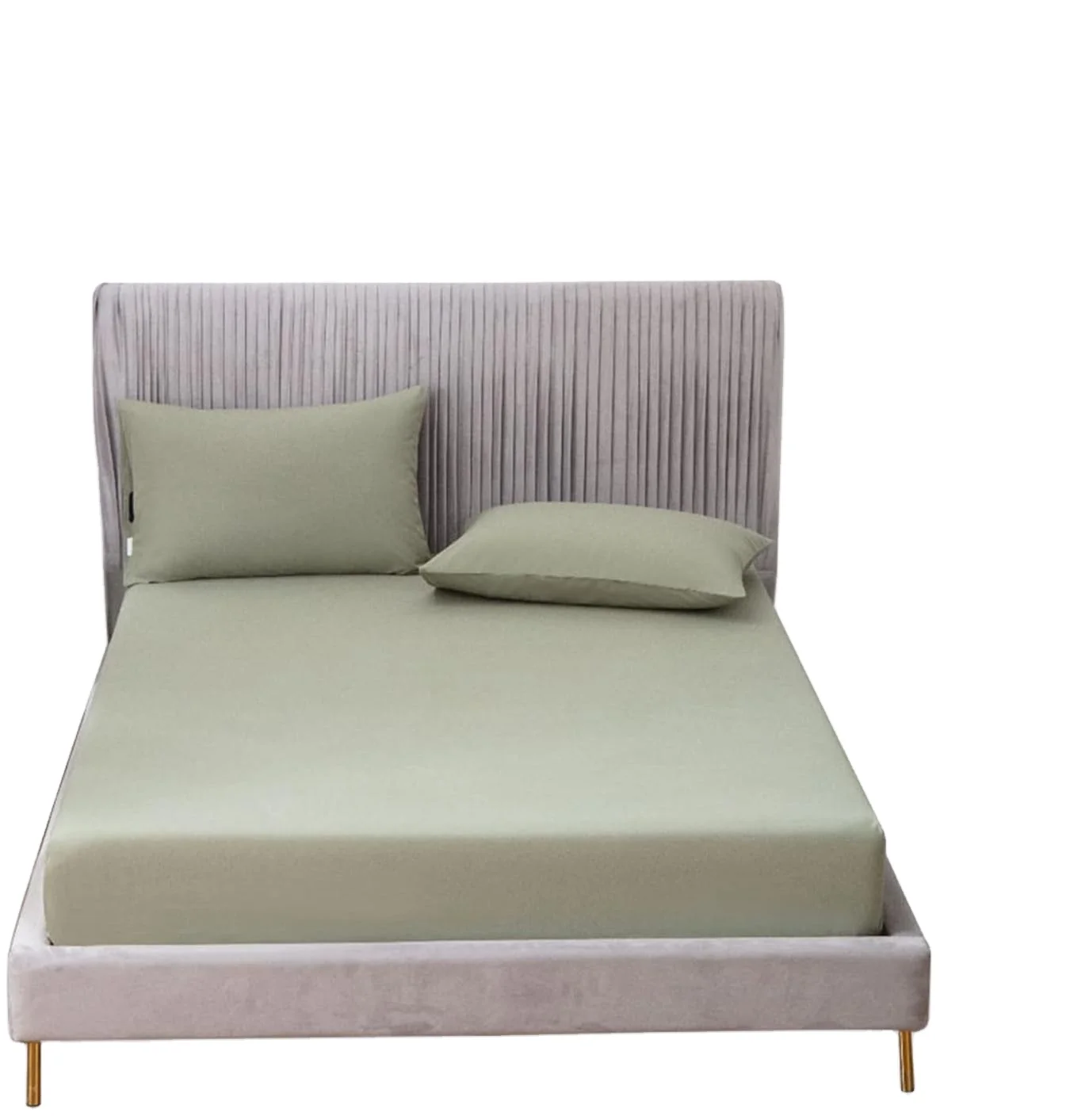 2-Piece Woven Pillowcases and Fitted Grounding Sheet Set