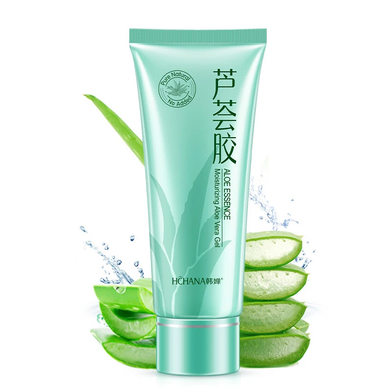 

Factory Price Organic 100% Natural Soothing Moisturizing for skin care cream Aloe Vera Gel, Transparent