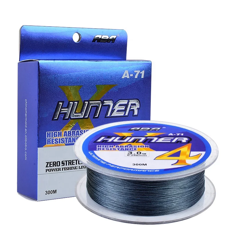 

4strand 300m PE braid accessory Multifilament fishing lines with equipment fishing