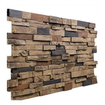 Easy Installing Faux Brick Panels And Columns Or Posts For Villa Decor Buy Faux Brick Panel Artificial Stone Veneer Interior Wall Cladding Product