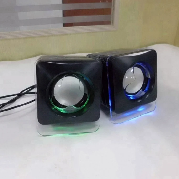 

Wired Bt Speaker Music Led Portable Outdoor Bass Subwoofer Sound Box With Mic