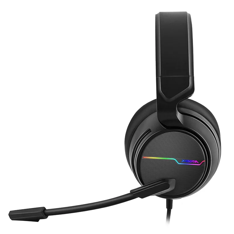 

XIBERIA V20 Performance Stereo Auriculares With Mic LED Light Earphone Over Ear Wired Headset For PC Gamer