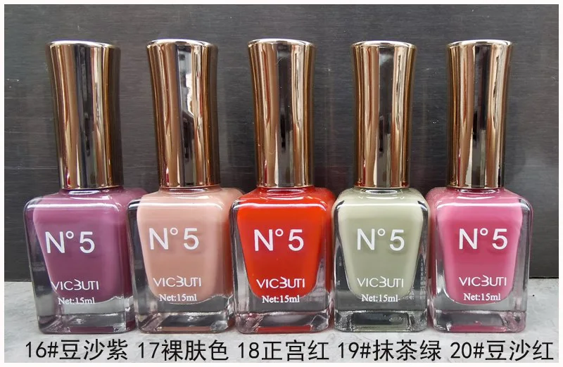 15ml Vegan and Cruelty-Free Organic Natural Non-Toxic Nail Polish“” width=