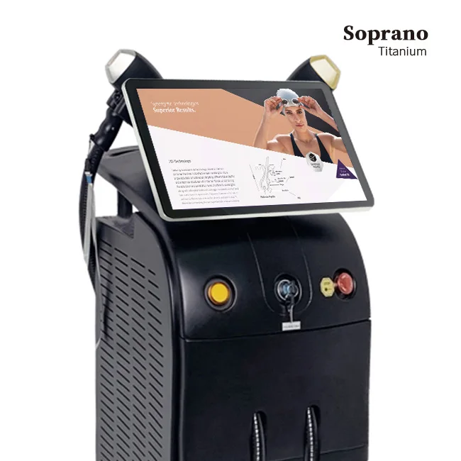 

Laser beauty equipment four wavelength diode laser hair removal 12bars ice diode laser machine price