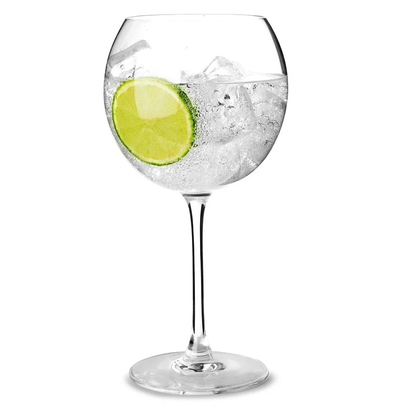 

China Factory Wholesale New Arrival Hot Design Ready to Ship Ballon Shaped Gin Tonic Cocktail Wine Glass