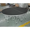 Portable Round Stage for Multiple Stage Performance