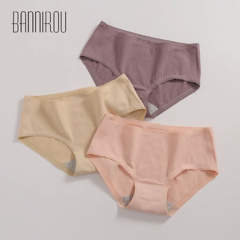 

High Quality Women's Mid Waist Panties Cotton Comfortable Briefs Girl Underwear M-XL 8 Colors, Black,coffee,grey,green,light yellow,shrimp,light purple,dark purple