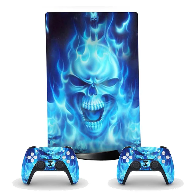 

Customized Vinyl Skin Sticker Decal Wrap Cover For Playstation 5 PS5 Console Controller, Optional