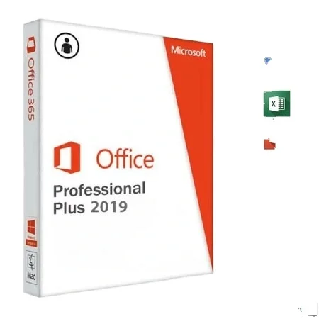 

Microsoft Office 2019 Pro Plus key software, office 2019 pro plus 64bit DVD pack retail license