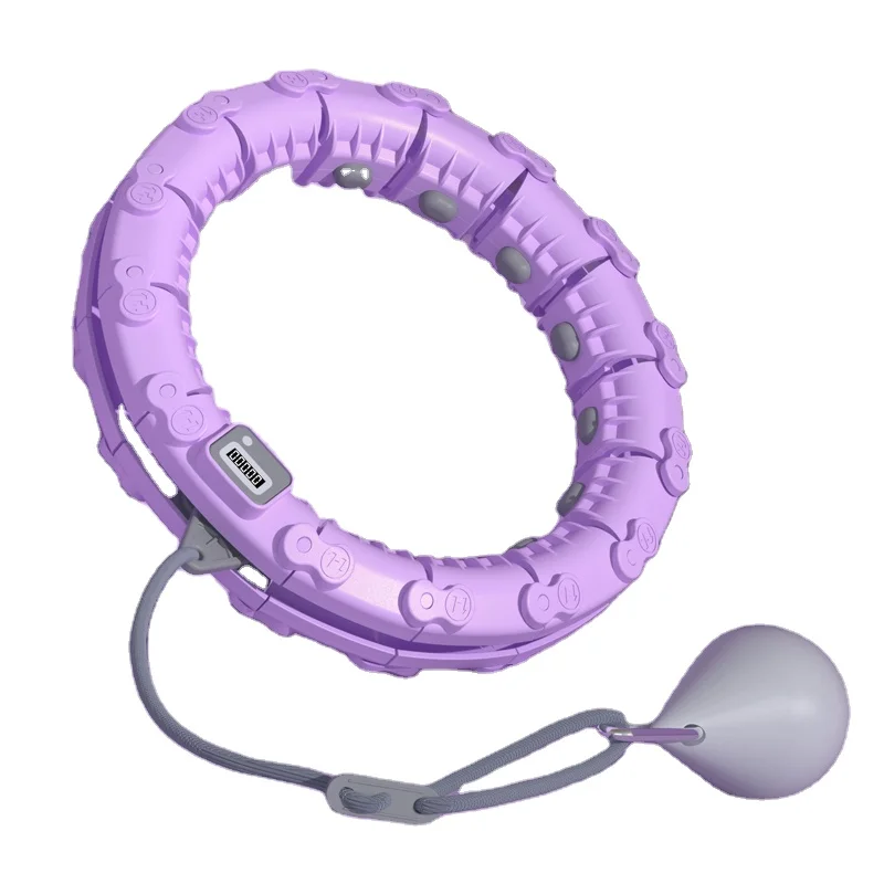 

Hot-selling family essential smart hula hoops for weight loss, a hula hoops that automatically records numbers, Customized color