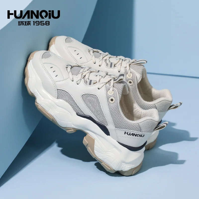 

W2026 HUANQIU China Manufacturer Custom Shoes Low MOQ Latest Design Women Sneakers