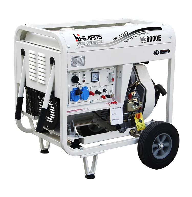 
Low price 7KW electric start diesel generator 
