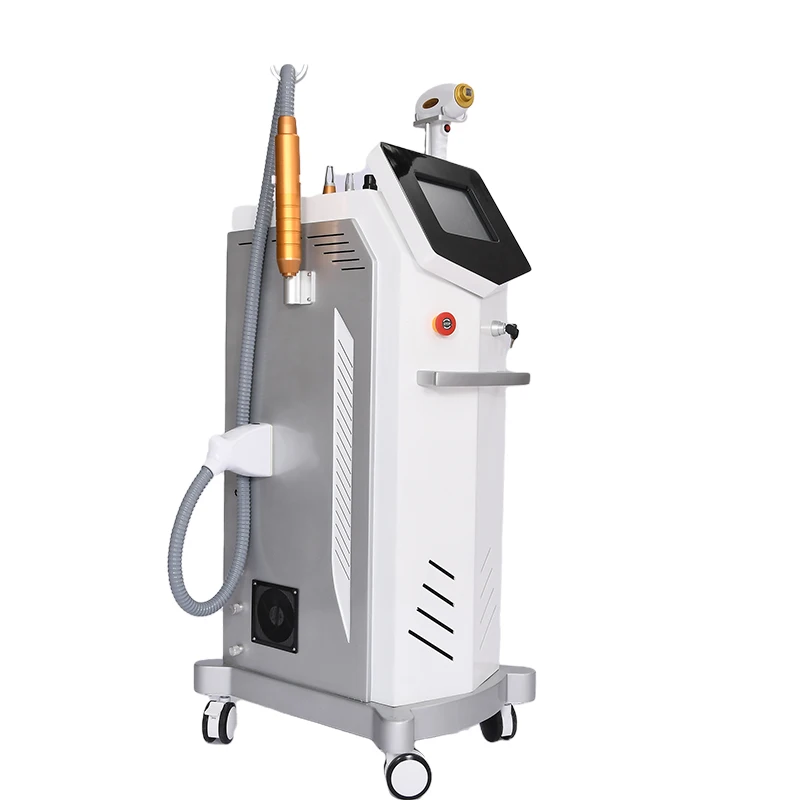 

Professional 2 In 1 808NM Diode Laser 400 Watts Handle Hair Removal Machine Q Switched Nd Yag Picosecond Tattoo Removal Machine