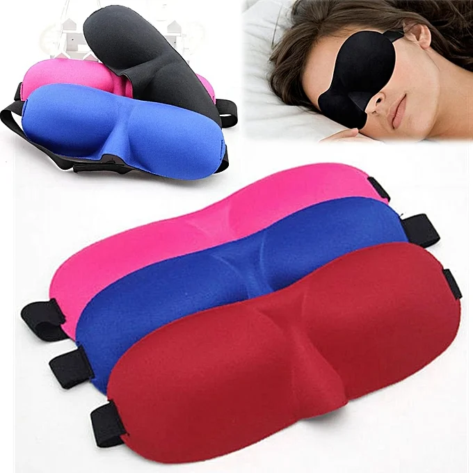 

3D Sleeping Mask Block Out Light Soft Padded Sleep Mask For Eyes Sleepmasker Eye Shade Blindfold Sleeping Aid Face Mask Eyepatch