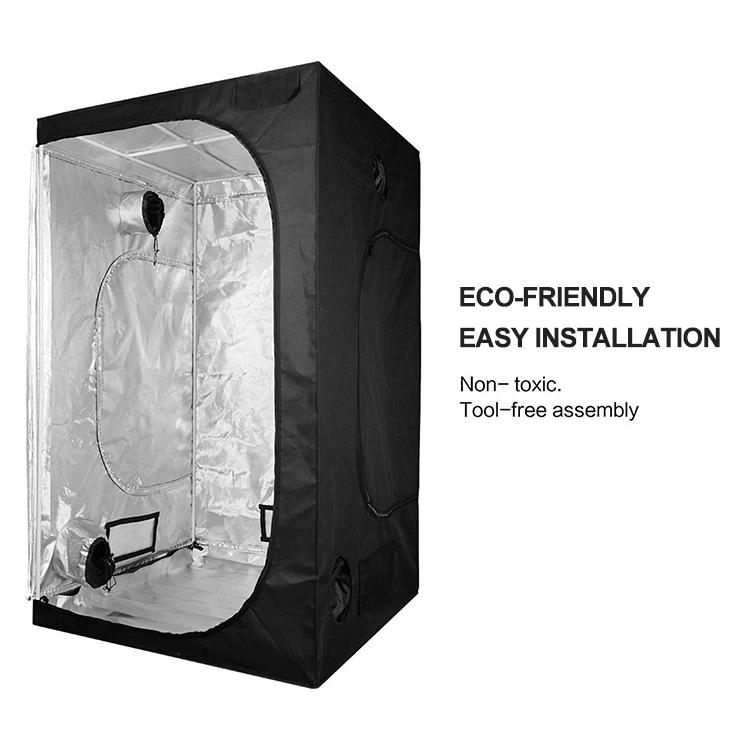 

China Cheap Indoor Hydroponic System 600D Large Complete Plant Grow Tent Set Accessories 4x4 4x8 Mushroom Grow Rooms