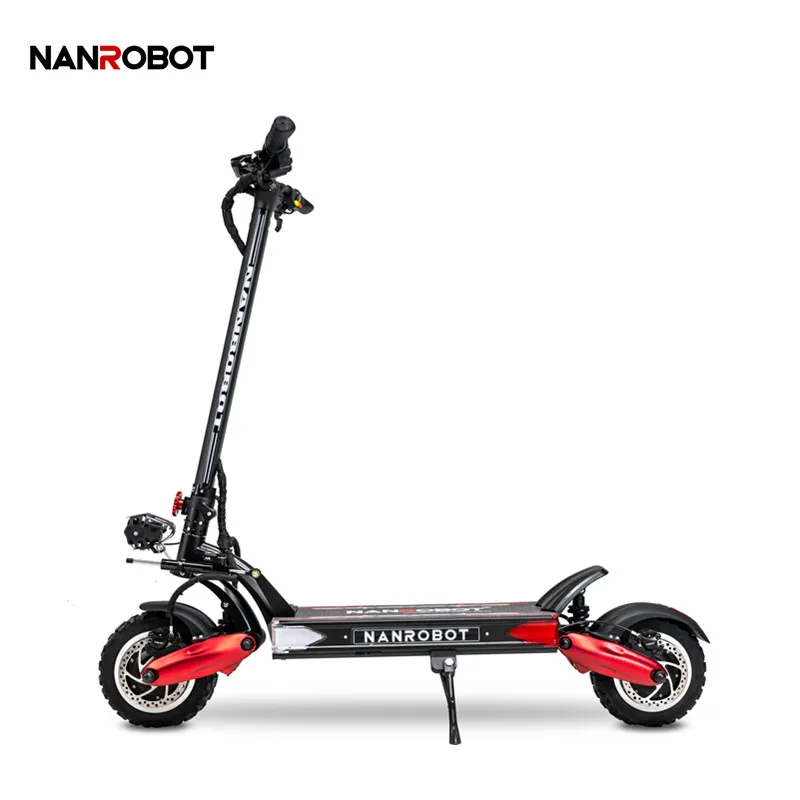 

NANROBOT LS7+ 60V 4800W 11Iinch off road fat tire two wheel cheap price electric scooter for adult
