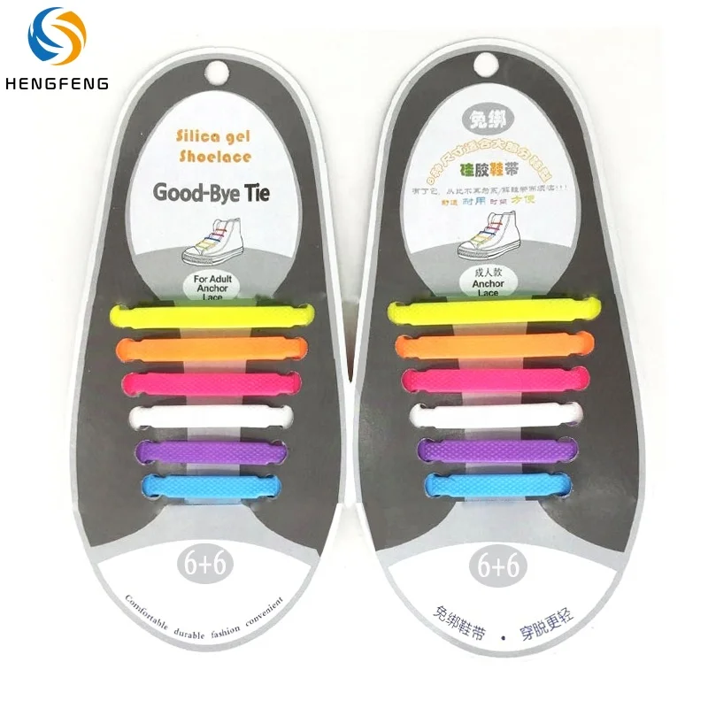 

12pcs/pair No Tie Shoe laces For Kids And Adults Lace Shoes Stretch Flat V Lazy Silicone Shoelaces, Picture color or customized color
