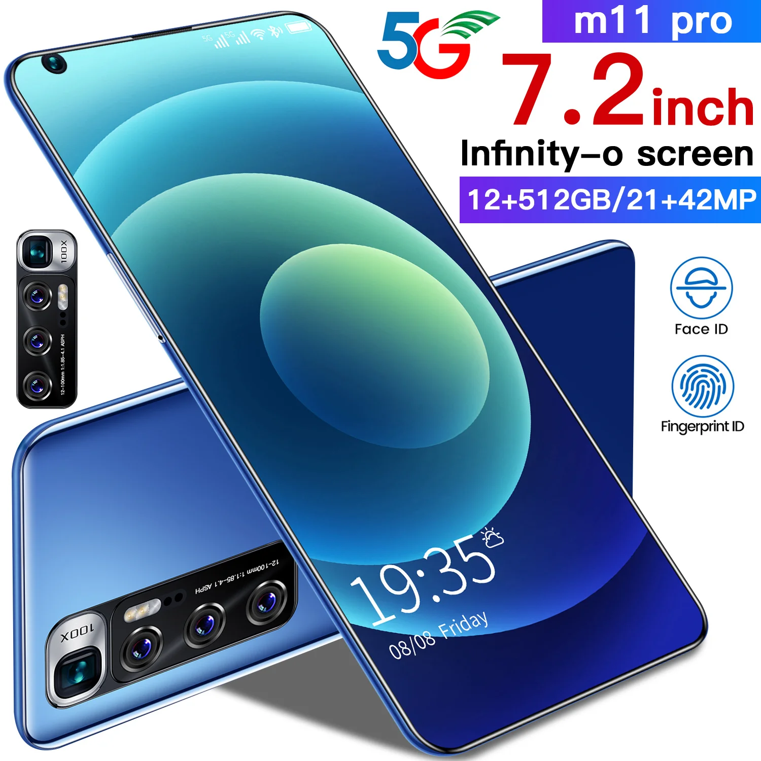 

Original XAOMI M11 Pro Smartphone Android 12GB+512GB Large Memory Mobile Phones 5600mAh Long Standby Gaming Cellphones